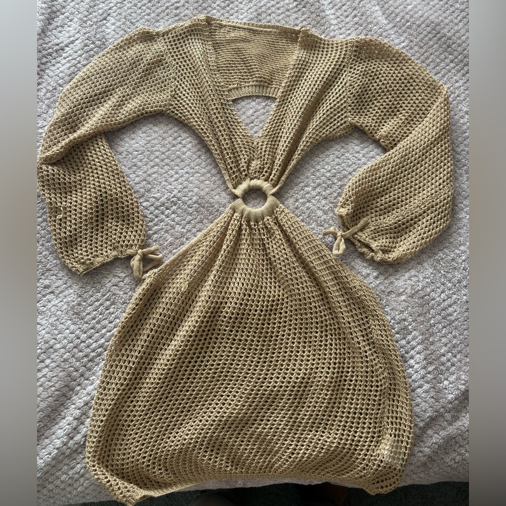 Crochet Cover-Up Dress